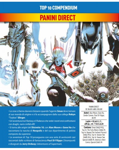 Top 10 – Compendium – Volume Unico – DC Deluxe – Panini Comics – Italiano