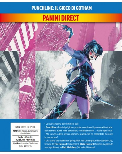 Punchline – Il Gioco di Gotham – Volume Unico – DC Comics Special – Panini Comics – Italiano