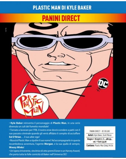 Plastic Man di Kyle Baker – Volume Unico – DC Deluxe – Panini Comics – Italiano
