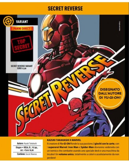 Secret Reverse – Volume Unico – Panini Comics – Italiano