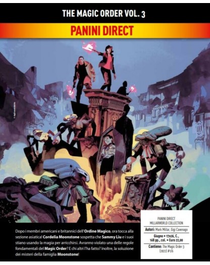 The Magic Order Vol. 3 – Millarworld Collection – Panini Comics – Italiano