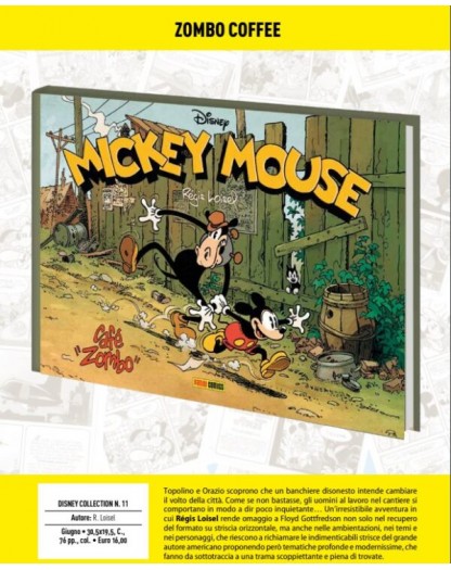 Mickey Mouse – Cafè “Zombo” – Volume Unico – Disney Collection 11 – Panini Comics – Italiano