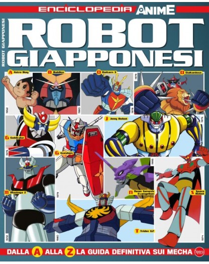 Enciclopedia Anime Cult – Robot Giapponesi – Volume Unico – Sprea – Italiano