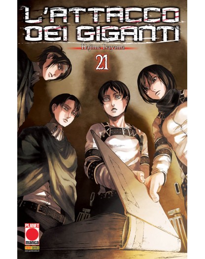 L’Attacco dei Giganti 21 – Ristampa – Panini Comics – Italiano