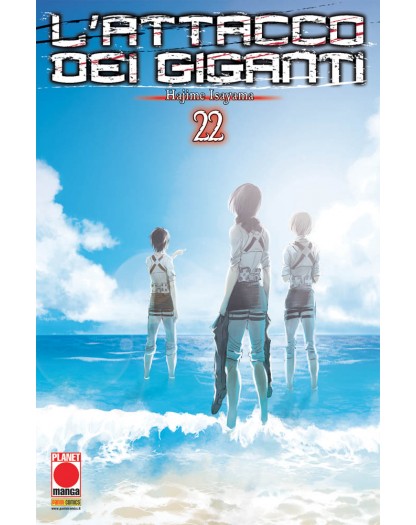 L’Attacco dei Giganti 22 – Ristampa – Panini Comics – Italiano