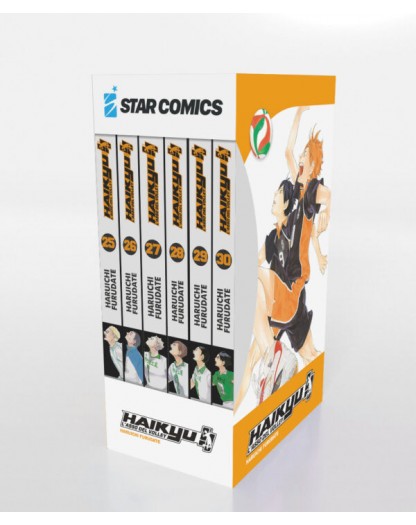 Haikyu!! Collection Cofanetto Box 5 (Vol. 25-30) – Star Collection 39 – Edizioni Star Comics – Italiano