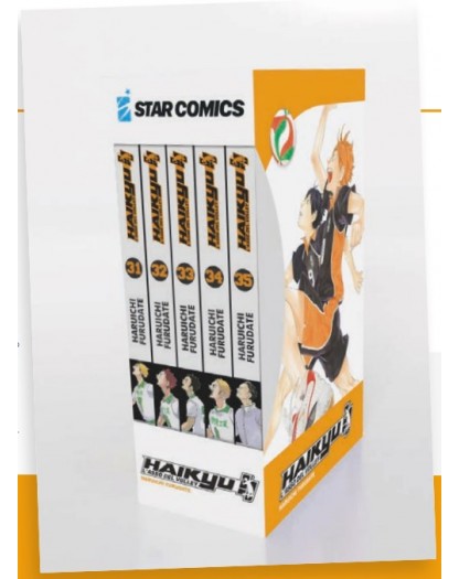 Haikyu!! Collection Cofanetto Box 6 (Vol. 31-36) – Star Collection 41 – Edizioni Star Comics – Italiano