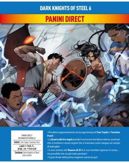 Dark Knights of Steel 6 – Batman / Superman 34 – Panini Comics – Italiano