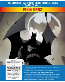 Batman di Scott Snyder e Greg Capullo Vol. 2 – DC Omnibus – Panini Comics – Italiano