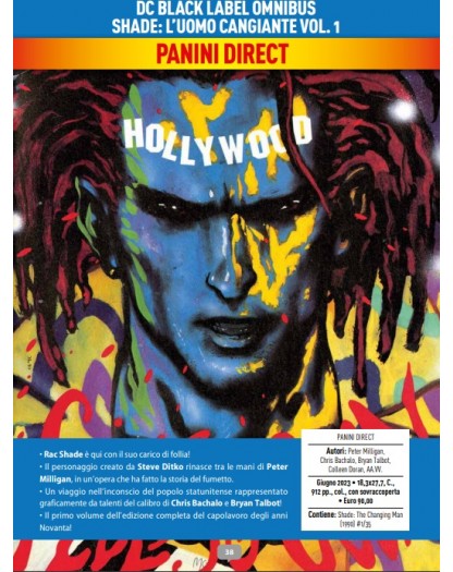 Shade – L’Uomo Cangiante Vol. 1 – DC Black Label Omnibus – Panini Comics – Italiano