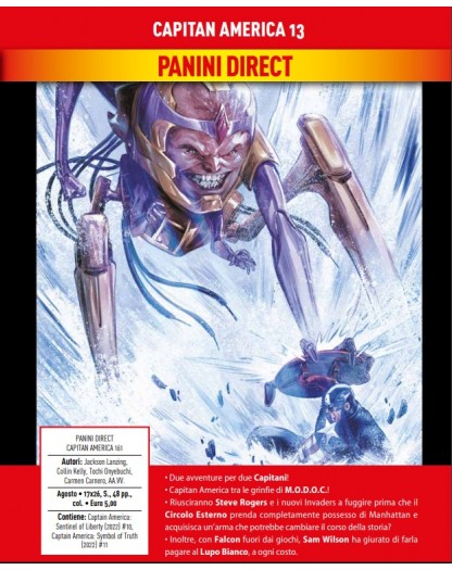 Capitan America 13 (161) – Panini Comics – Italiano