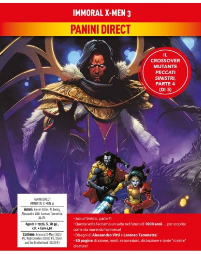 Immoral X-Men 3 – Immortal X-Men 14 – Panini Comics – Italiano