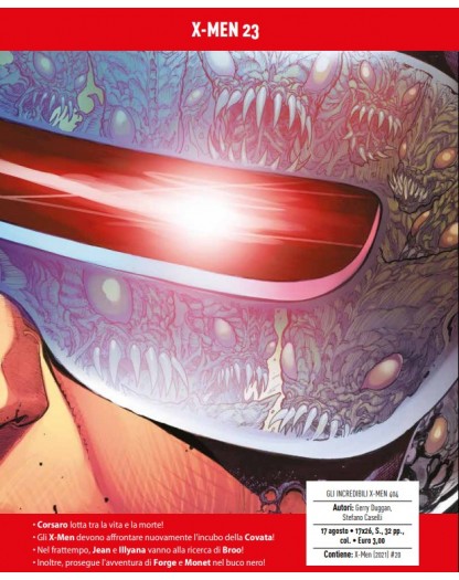 X-Men 23 – Gli Incredibili X-Men 404 – Panini Comics – Italiano