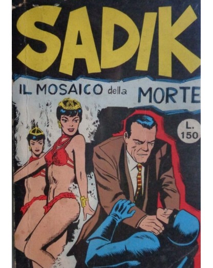 I Classici del Nero Italiano 10 – Sadik 5 – I Grandi Maestri 77 – Editoriale Cosmo – Italiano