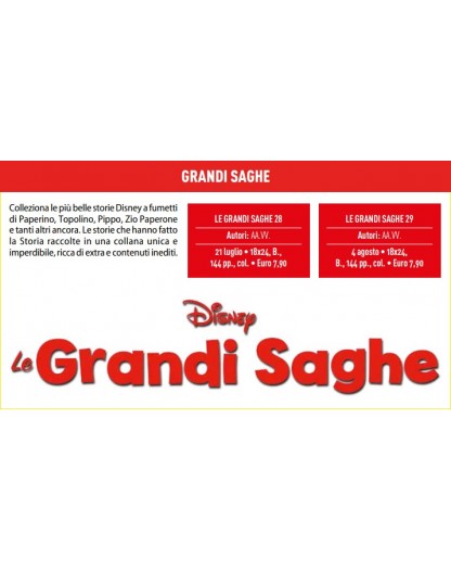 Le Grandi Saghe 29 – Panini Comics – Italiano
