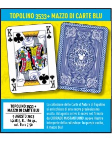 Topolino – Supertopolino 3533 + Mazzo di Carte Blu – Panini Comics – Italiano