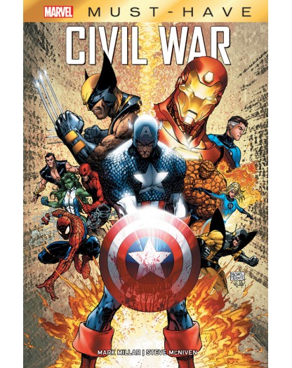 Civil War – Volume Unico – Marvel Must Have – Seconda Ristampa - Panini Comics – Italiano
