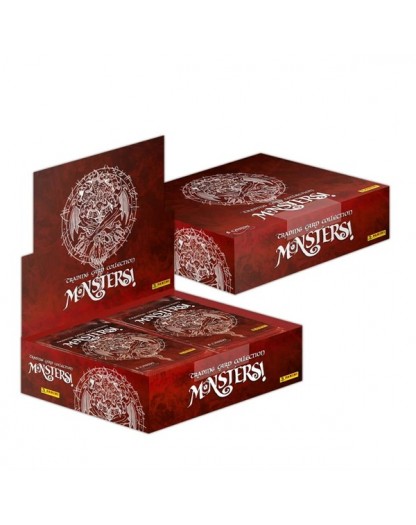 Monsters! Box da 20 bustine di card Panini by Dario Moccia