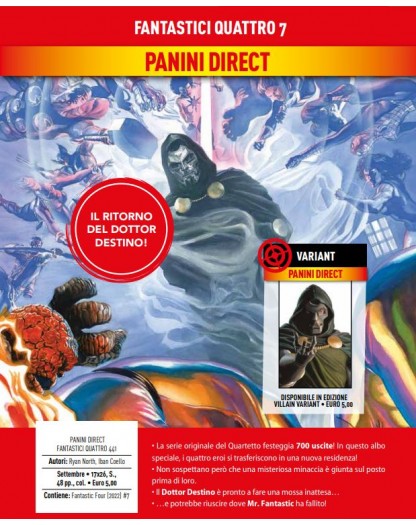Fantastici Quattro 7 (441) – Panini Comics – Italiano