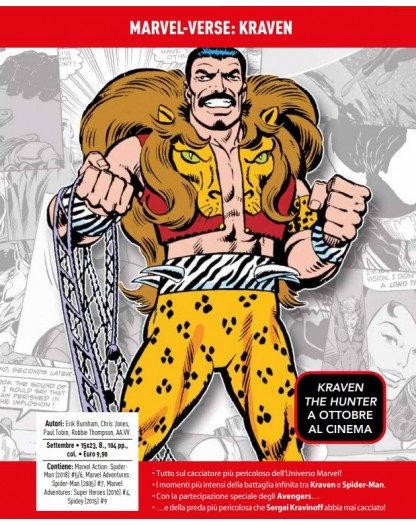Kraven – Volume Unico – Marvel-Verse – Panini Comics – Italiano
