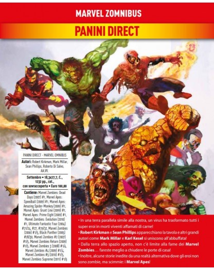 Marvel Zomnibus – Volume Unico – Marvel Omnibus – Panini Comics – Italiano