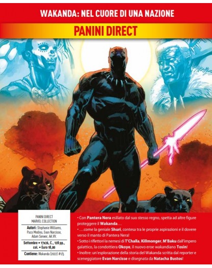 Wakanda – Nel Cuore di una Nazione Volume Unico – Marvel Collection – Panini Comics – Italiano