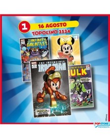 Topolino 3534 con Litografie Marvel – Panini Comics – Italiano