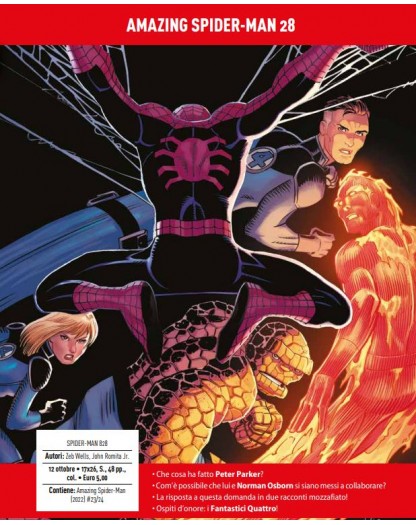 Amazing Spider-Man 28 – L’Uomo Ragno 828 – Panini Comics – Italiano