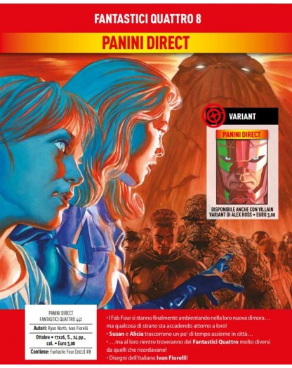 Fantastici Quattro 8 (442) – Panini Comics – Italiano