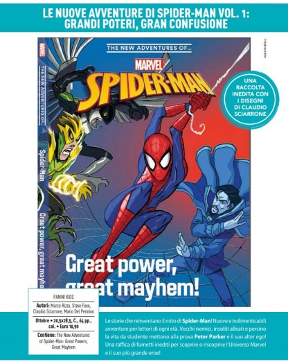 Le Nuove Avventure di Spider-Man Vol. 1 – Grandi Poteri, Gran Confusione – Panini Kids – Panini Comics – Italiano