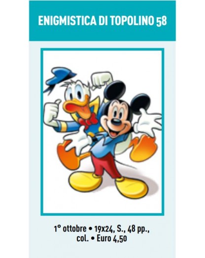 Enigmistica di Topolino 58 – Panini Comics – Italiano