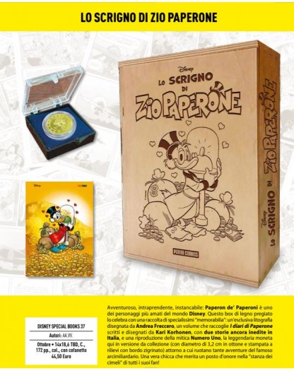 Lo Scrigno di Zio Paperone – Volume Unico – Disney Special Books 37 – Panini Comics – Italiano