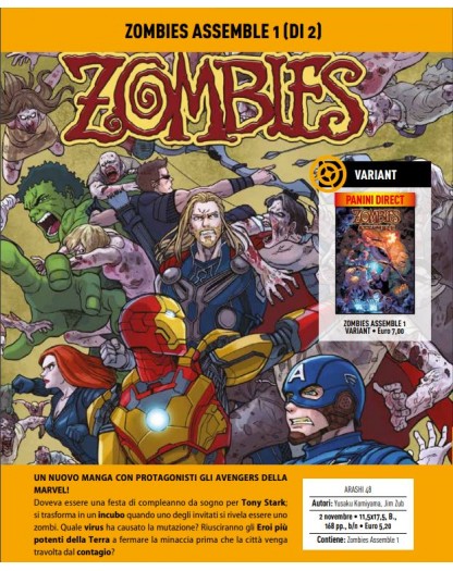 Zombies Assemble 1 – Arashi 48 – Panini Comics – Italiano