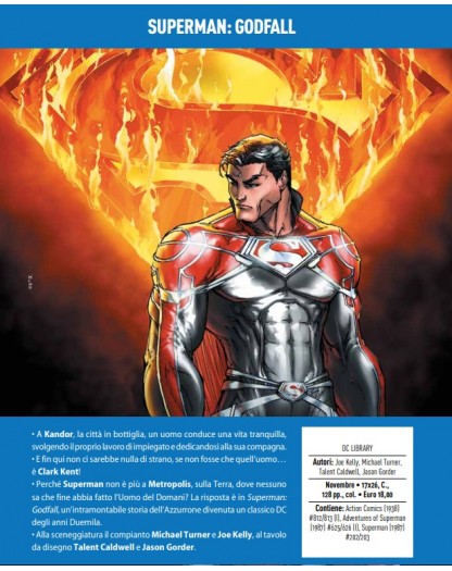 Superman – Godfall – DC Library – Panini Comics – Italiano