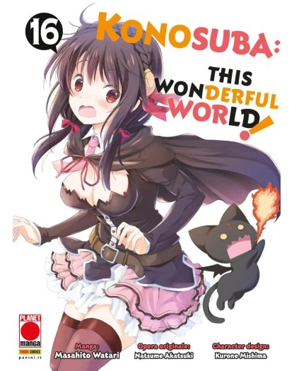 Konosuba! – This Wonderful World 16 – Capolavori Manga 158 – Panini Comics – Italiano