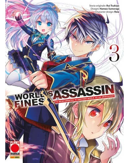 World’s Finest Assassin Gets Reincarnated in Another World as an Aristocrat 3 – Panini Comics – Italiano