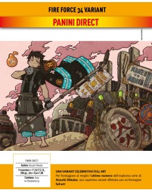 Fire Force 34 – Variant – Manga Sun 145 – Panini Comics – Italiano