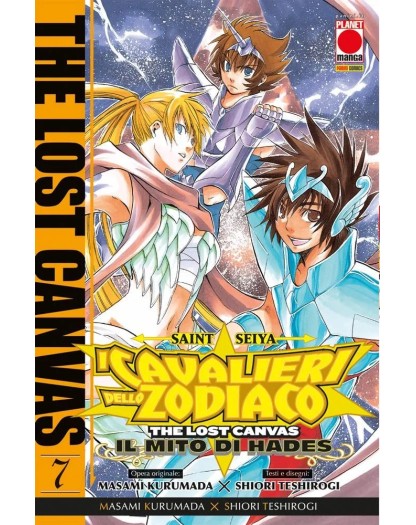Saint Seiya – I Cavalieri dello Zodiaco – The Lost Canvas: Il Mito di Hades 7 – Manga Saga 75 – Panini Comics – Italiano
