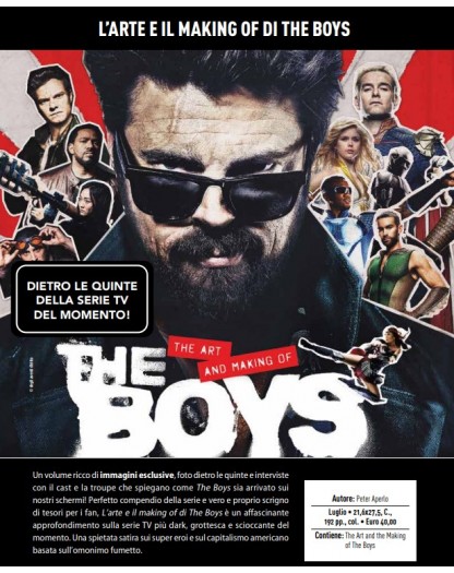 L’Arte e il Making Of di The Boys – Panini Comics – Italiano