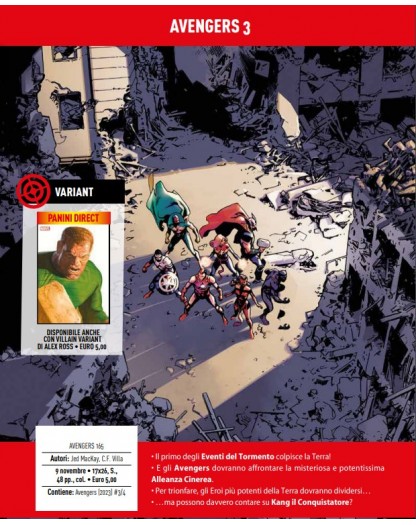 Avengers 4  – Avengers 166 – Panini Comics – Italiano
