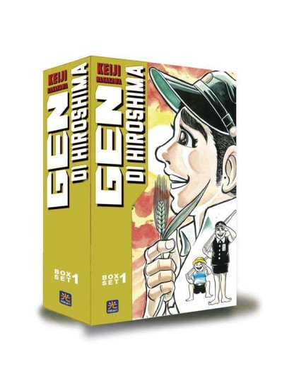 Gen di Hiroshima Cofanetto Box Set Vuoto (Vol. 1-5) – Hikari – 001 Edizioni – Italiano