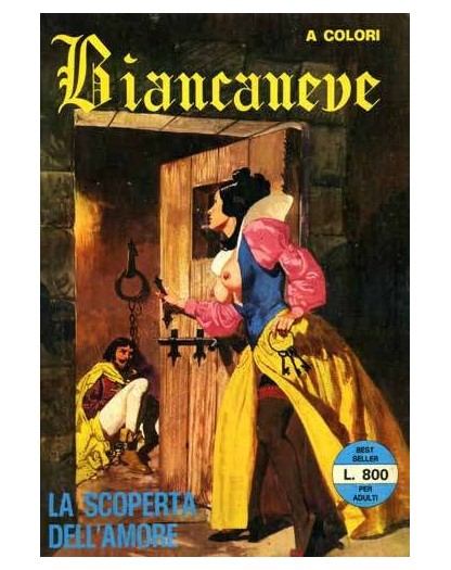 I Classici dell’Erotismo Italiano – Biancaneve 5  – I Grandi Maestri 80 – Editoriale Cosmo – Italiano