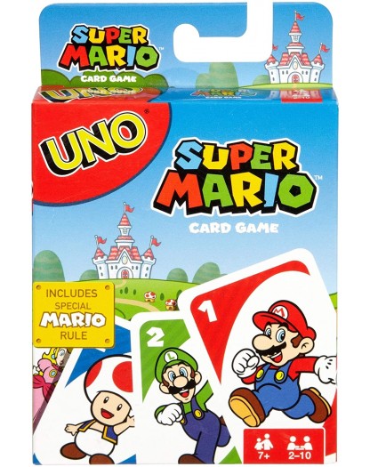 Uno - Tema Super Mario - Mattel games