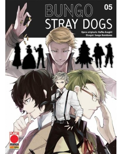 Bungo Stray Dogs 5 –  Ristampa – Panini Comics – Italiano