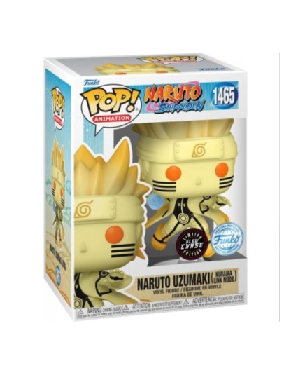 Funko Pop Animation - Naruto Uzumaki (Kurama Link Mode) - Naruto Shippuden (Limited Glow Chase Edition) (Special Edition)
