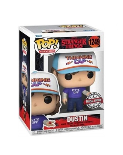 Funko Pop!  Television - Dustin - Stranger Things -1249