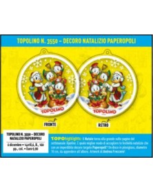 Topolino 3550 – Decoro Natalizio Paperopoli  – Panini Comics – Italiano