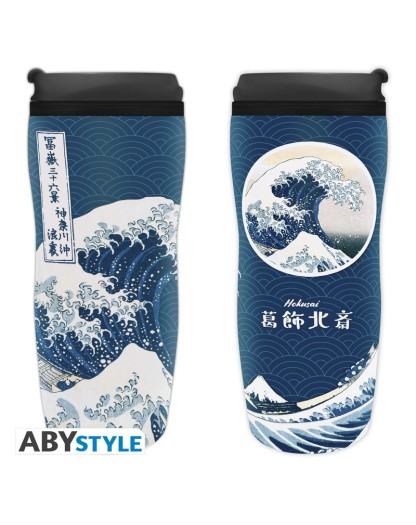 HOKUSAI Travel Mug Great Wave