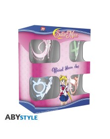 SAILOR MOON Set of 4 shooters Characters
