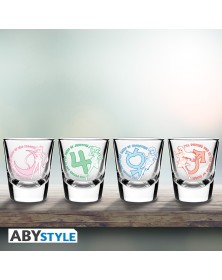 SAILOR MOON Set of 4 shooters Characters